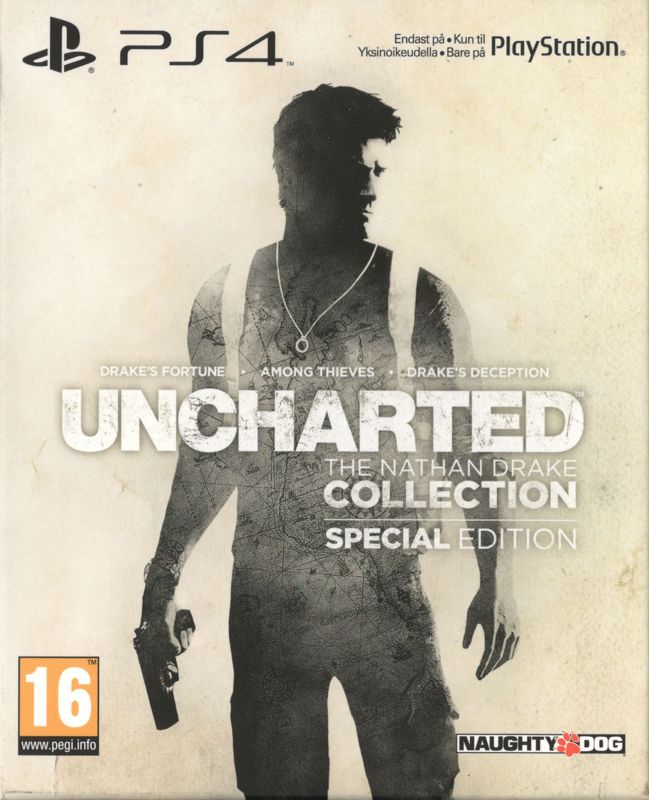Uncharted The Nathan Drake Collection box art for Playstation 4